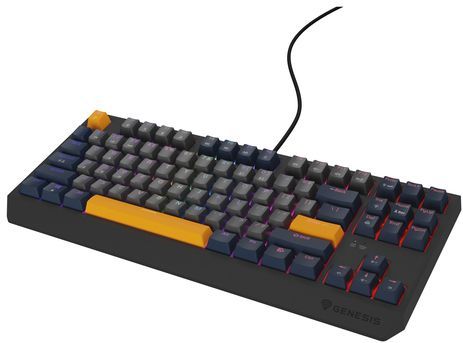 GENESIS Thor 230 TKL toetsenbord Gamen USB QWERTY Engels Blauw