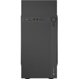 Natec - Helix - PC Behuizing - Zwart - USB C - Mini Tower