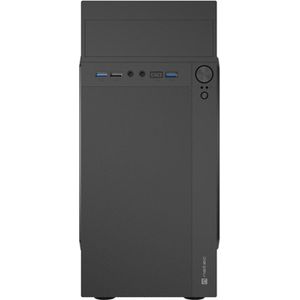 Natec - Helix - PC Behuizing - Zwart - USB C - Mini Tower