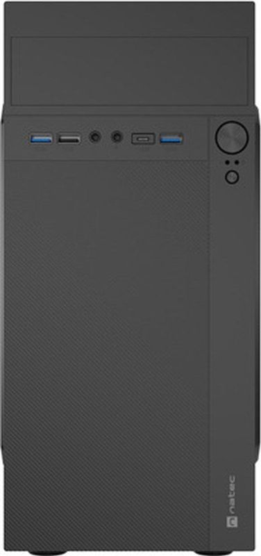 Natec - Helix - PC Behuizing - Zwart - USB C - Mini Tower