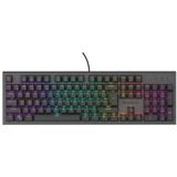 GENESIS Thor 303 toetsenbord Gamen USB QWERTY Amerikaans Engels Berk