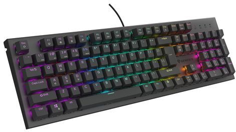 GENESIS Thor 303 toetsenbord Gamen USB QWERTY Amerikaans Engels Berk