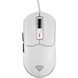 Genesis - Krypton 660 - Muis - Wit - Bedraad - Lichtgewicht Ontwerp
