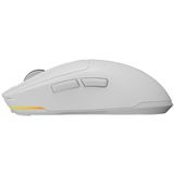 Genesis - Zircon 660 Pro - Gaming Muis - Wit - Ergonomisch Ontwerp