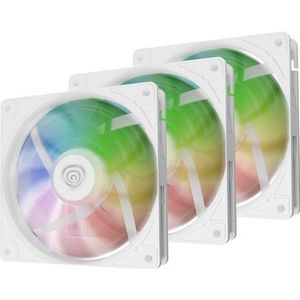 Genesis - Oxal 120 ARGB - PC Ventilator - Wit - 120 mm - 3x