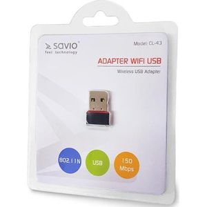 Wi-Fi-Netwerkkaart Savio CL-43