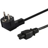 Voedingskabel Savio CL-67 Zwart H03VV-F 1,2 m
