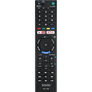 Savio - RC-08 - Afstandsbediening - Voor Sony TV - Geen Programmering Nodig