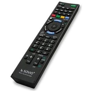 Savio RC-08, TV, Drucktasten, Schwarz