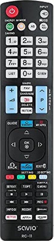 Savio - RC05 - Afstandsbediening - Zwart