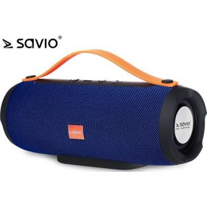 Savio - BS-021 - Bluetooth-luidspreker - Zwart - Draagbaar - Bluetooth 5.0
