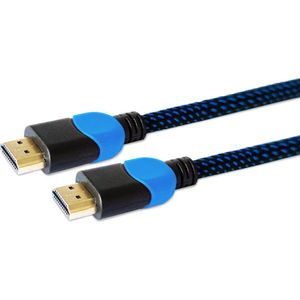 GCL-02 - 1.8 m - HDMI Type A (Standard) - HDMI Type A (Standard) - 3D - 100 Gbit/s - Black,Blue