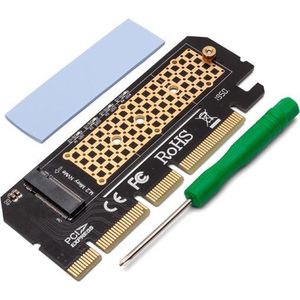 Savio AK-41 Uitbreidingskaar - M.2 NVMe M-Key PCI-E Adapter