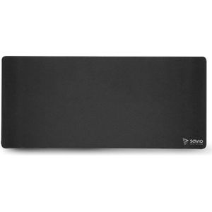 Savio - Black Edition - Gaming Muismat - Zwart - 70x30 cm