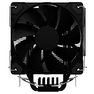 SAVIO CPU koeler 120mm ""Frost"" efficiënte CPU-koeler voor PC stille CPU-ventilator TDP 125W brede compatibiliteit met AMD en Intel (zwart)
