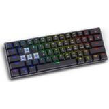 Savio Keyboard Blackout blauw