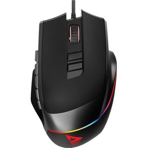 Savio - Valiant - Gamingmuis - RGB - Bedraad - Ergonomisch Ontwerp