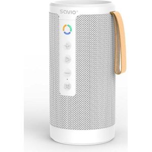 Savio - BS-032 - Bluetooth Speaker - Wit - 2x5W - Oplaadbare Batterij - 8.5 uur