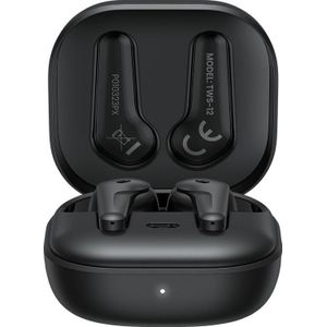 Savio - TWS-12 - Koptelefoon - Zwart - Draadloos