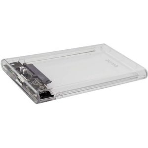 Savio - AK-66 - Externe HDD/SSD-behuizing - Transparant - USB 3.0