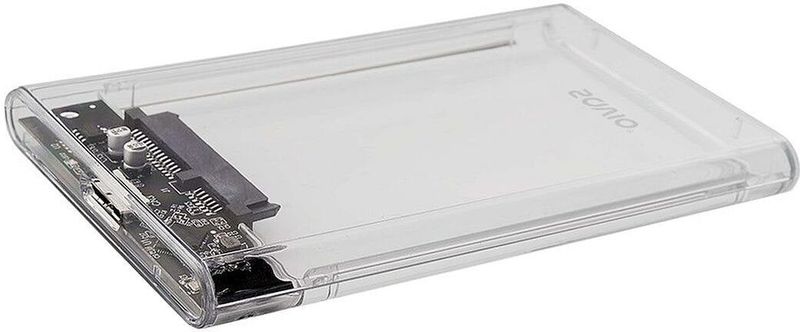 Savio - AK-66 - Externe HDD/SSD-behuizing - Transparant - USB 3.0