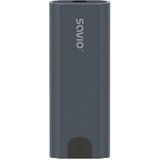 Savio - AK-67 - Externe SSD Behuizing - Grijs - USB-C 3.1