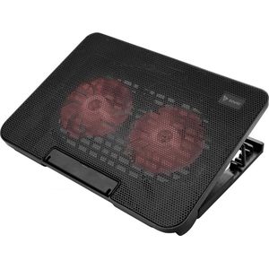 Savio - COS-02 - Laptopkoeler - Zwart - ABS/Staal - USB Voeding