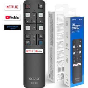 Savio - RC-23 - Afstandsbediening - Zwart