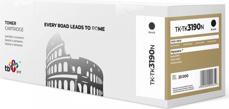 Lenovo - TK-TK3190N - Tonercartridge - Zwart - 1 stuk