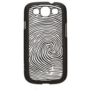 TB Beschermhoes voor Samsung Galaxy S3, met vingerafdruk, wit