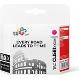 Print-Verlag - TBC-CLI581XXLM Inktpatroon - Magenta - 12,5 ml