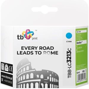 Print, Inkt, TBB-LC3213C inktpatroon 1 stuk(s) Compatibel Cyaan (C)