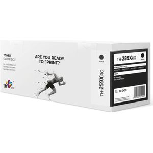 Print, Toner, Toner voor HP LJ PRO M404 CF259X TH-259XRO refabrykowany czarny