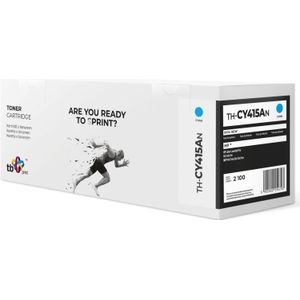 TB Toner voor HP kleur LJ Pro W2031A TH-CY415AN 100% new cyan