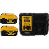 DeWALT DCK264P2T Accu Combiset Afwerktacker DCN660 en Constructietacker DCN692 18V 5.0Ah in Koffer