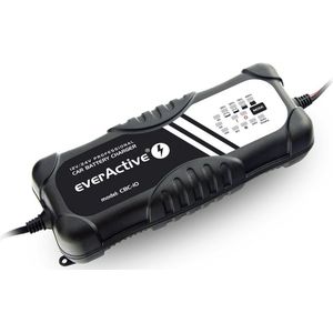 EverActive - CBC-10 - Acculader - 12V/24V - 10A/5A - Intelligente Laadtechnologie