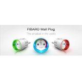 FIBARO - Wall Plug - Slimme Stekker - Type E - Werkt met Boxx en Z-Wave