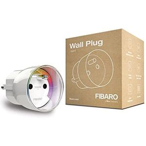 FIBARO Wall Plug V2 | Z-Wave Plus | Max. 2500W | Wit (BE/FR)