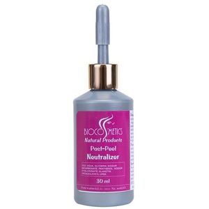 BIOCOSMETICS Fruitzuurpeeling Post Peel Neutralisator 30 ml, zuurreiniger, post-peel-neutralizer, anti-aging, vochtinbrengende en verjongende eigenschappen.