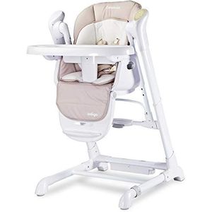 TERO-760 2-in-1 kinderstoel + elektrische babyschommel indigo beige