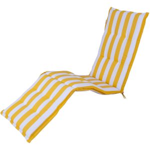 Madison Stoelkussen voor buiten hoog Panama 123x50 cm rood PHOSB220