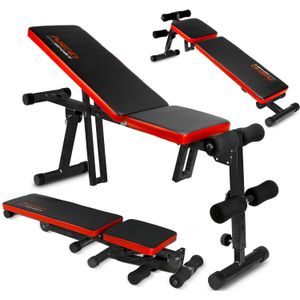 Neo-Sport NS-03 Halterbank, trainingsbank, fitnessapparaat, rugtrainer, buiktrainer