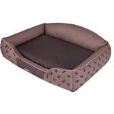 Hobbydog bed Królewskie - Jasno-bruin Korona L