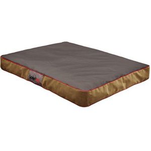 Hobbydog MMATFZG5 hondenmatras hondenbed hondenbank hondenmand flok, M, 70 m x 50 cm x 12 cm, grijs