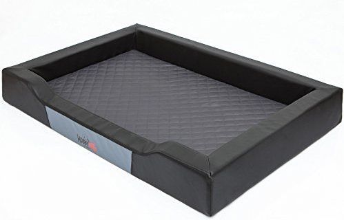 Hobbydog Deluxe Watershed - zwart en graphite XL