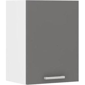 Keukenmeubilair Donker grijs PVC spaanderplaat (40 x 31 x 55 cm)