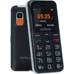 myPhone mobiele telefoon Halo Easy zwart-zilver