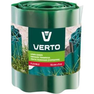 verto graswand 15 cm x 9 m groen 15g511