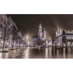 City Skyline Krakow Photo Wallcovering