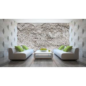 Texture Grey White Photo Wallcovering